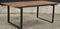 Livingfurn - Eetkamertafel Valdez - U poot - Mango Hout - 200 cm - Bruin