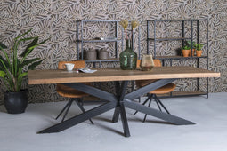 Livingfurn Eettafel Brix Sturdy Spider 240 cm