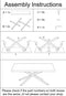 Livingfurn Eettafel Brix Sturdy Spider 240 cm