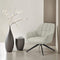 Livingfurn - Fauteuil - Tom Sand - Beige - Stof