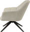 Livingfurn - Fauteuil - Tom Sand - Beige - Stof