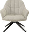 Livingfurn - Fauteuil - Tom Sand - Beige - Stof