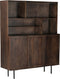 Livingfurn - Kabinetkast Elan 135cm - Mangohout / Gecoat Staal