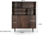 Livingfurn - Kabinetkast Elan 135cm - Mangohout / Gecoat Staal