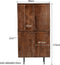 Livingfurn - Kabinetkast Elan 90cm - Mangohout / Gecoat Staal