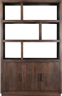 Livingfurn - Kabinetkast Jaxx Brown 145cm - Mangohout