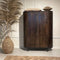 Livingfurn - Kabinetkast Noor Walnut 150cm - Mangohout / Gecoat Staal