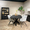 Livingfurn - Kabinetkast Norris 110cm - Mangohout / Gecoat Staal