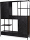 Livingfurn - Kabinetkast York 160cm - Mangohout / Gecoat Staal