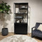 Livingfurn - Kabinetkast York 90cm - Mangohout / Gecoat Staal