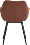 Livingfurn Luca Boucle Leaf Brown