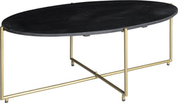 Livingfurn - Salontafel Anthony Zwart - 40x110x40 - Mangohout