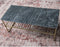 Livingfurn - Salontafel Dian Zwart Goud - 40x90x35 - Marmer