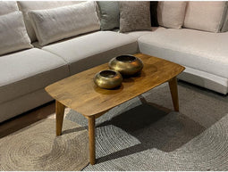 Livingfurn - Salontafel Elias - 60x110x42cm - Mangohout