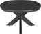 Livingfurn - Salontafel Jesper Black 120 - Mangohout / Gecoat Staal
