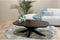 Livingfurn - Salontafel Jesper Brown 120cm - Mangohout / Gecoat Staal