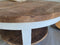 Livingfurn - Salontafel - Mark White - 65x65x33 cm - Mangohout