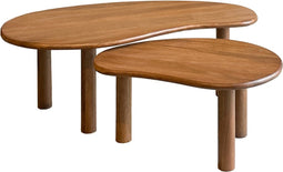 Livingfurn - Salontafel Nubi set of 2 - Mangohout