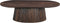 Livingfurn - Salontafel Salvator Walnut Oval 120 - Mangohout