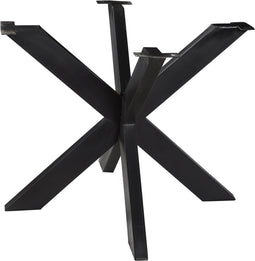 Livingfurn Tafelpoten Spin poot - voor eettafel rond 130 cm Gecoat Staal