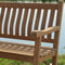 Livingfurn - Tuinbank Bench Patrick - 50x180x60cm - Teakhout