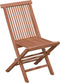 Livingfurn - Tuinstoel - Folding Chair - 45x45x75 cm - Teakhout