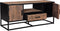 Livingfurn - TV Meubel Dakota 150 cm - Riverwood / Gecoat Staal