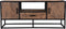 Livingfurn - TV Meubel Dakota 150 cm - Riverwood / Gecoat Staal