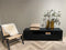 Livingfurn - TV Meubel Kala 180 cm - Mangohout / Gecoat Staal