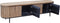 Livingfurn - TV-meubel - Lausanne - Teakhout - 210cm