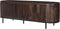 Livingfurn - TV Meubel Noor Walnut 170cm - Mangohout / Gecoat Staal