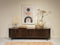 Livingfurn - TV Meubel Noor Walnut 210cm - Mangohout / Gecoat Staal