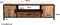Livingfurn - TV Meubel Sturdy 160 cm - Mangohout / Gecoat Staal
