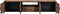 Livingfurn - TV Meubel Sturdy 220 cm - Mangohout / Gecoat Staal