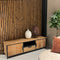 Livingfurn - TV Meubel Tomar 180cm - Teakhout