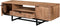 Livingfurn - TV Meubel Valdez 150 cm - Mangohout / Gecoat Staal