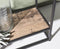 Livingfurn - Wandtafel Dakota 120 cm - Riverwood / Gecoat Staal