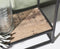 Livingfurn - Wandtafel Dakota 120 cm - Riverwood / Gecoat Staal