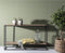 Livingfurn - Wandtafel Dakota 120 cm - Riverwood / Gecoat Staal