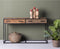Livingfurn - Wandtafel Dakota Dr 120 cm - Riverwood / Gecoat Staal