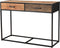 Livingfurn - Wandtafel Dakota Dr 120 cm - Riverwood / Gecoat Staal