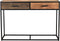 Livingfurn - Wandtafel Dakota Dr 120 cm - Riverwood / Gecoat Staal