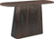 Livingfurn - Wandtafel Salvator Walnut 140cm - Mangohout