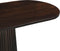 Livingfurn - Wandtafel Salvator Walnut 140cm - Mangohout