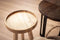 Liviza Bijzettafel driepoot Tres - Mangohout - Rond Hout - 50 cm , 30 cm , 30 cm