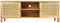Liviza Dressoir Mona - Mangohout - Rechthoek Bruin - 50 cm , 35 cm , 140 cm