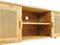 Liviza Dressoir Mona - Mangohout - Rechthoek Bruin - 50 cm , 35 cm , 140 cm