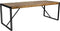 Liviza Eettafel Vedella 220 x 90 cm - Mangohout - Rechthoek Hout - 75 cm , 220 cm , 90 cm