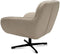 Liviza Fauteuil Donato - Draaibaar Seal - Stof - Rechthoek Grijs - 74 cm , 75 cm , 79 cm
