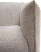 Liviza Fauteuil met armleuning Nuvio - Stof - Rechthoek Grijs - 69 cm , 97 cm , 92 cm